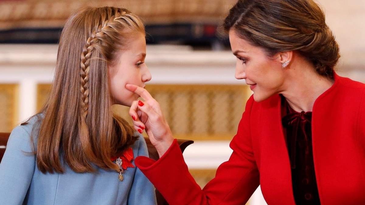 Leonor y su madre Letizia. Fuente: (Instagram)