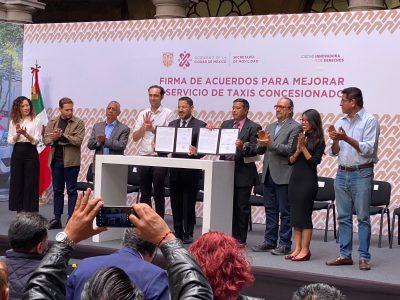 Martí Batres se lanza contra aplicaciones de transporte: “Afectan a decenas de miles de taxistas”