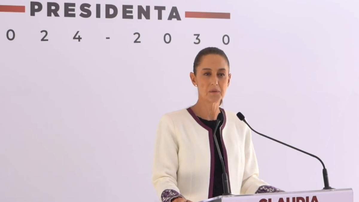Claudia Sheinbaum en conferencia de prensa