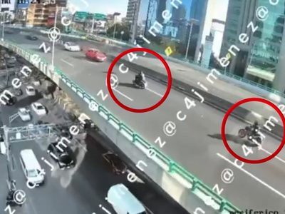 Persecución en sentido contrario en Periférico: muere presunto ladrón que huyó en moto (VIDEO)
