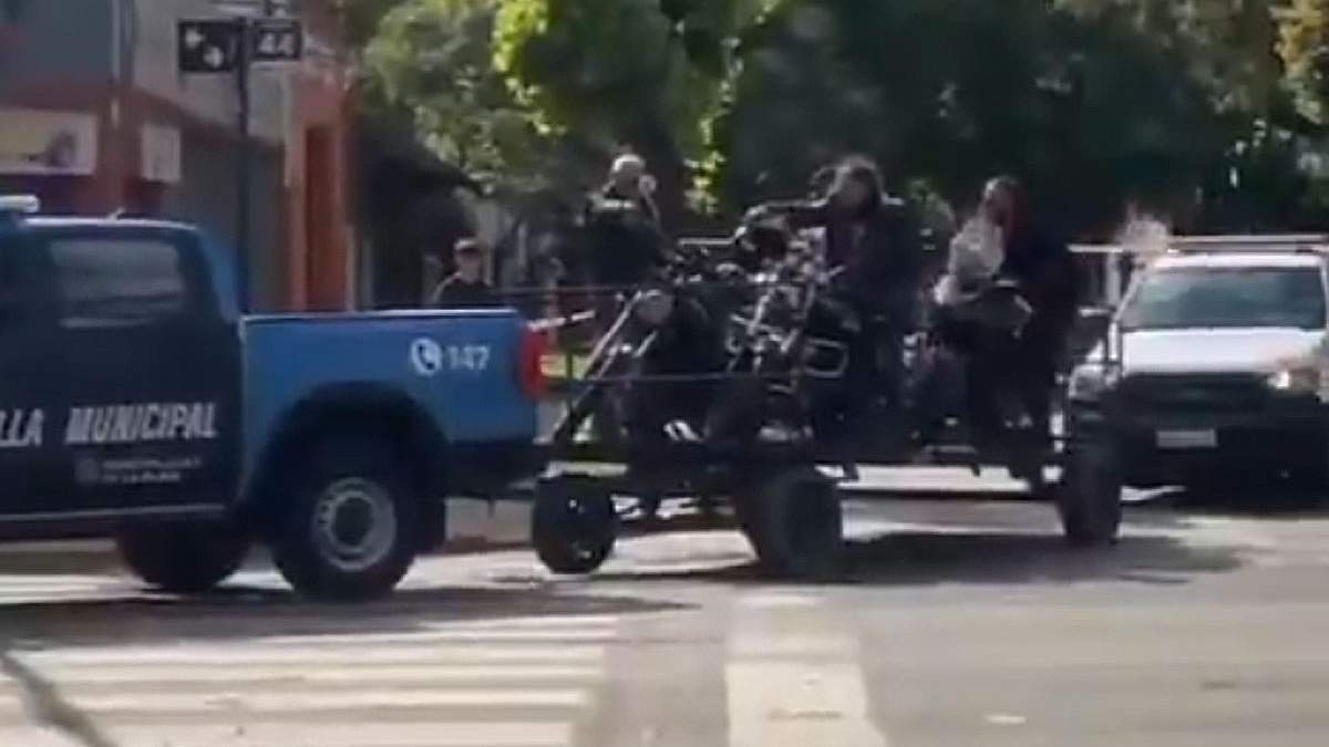 Los Hell´s Angels han hecho de todo desde que llegaron a La Plata.
