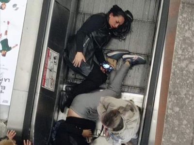 Metro informa que el botón de paro en escaleras de Polanco fue activado “de forma deliberada”