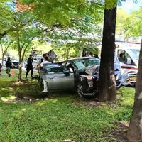 Balean a familia cerca de un parque de Villahermosa, Tabasco