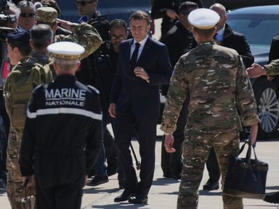 Macron respalda la defensa de Chipre ante la guerra en Irán: "Cuando Chipre es atacada, toda la UE e