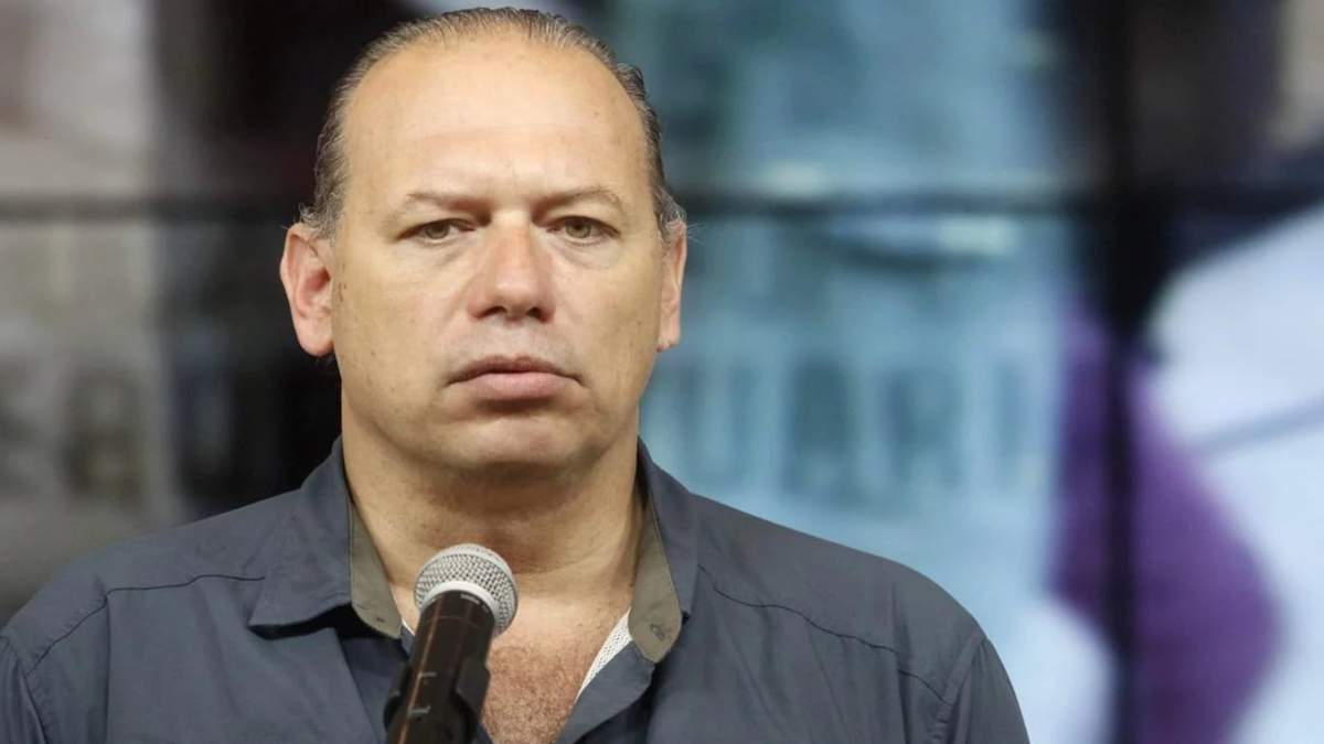 Sergio Berni, ministro de Seguridad de la Provincia de Buenos Aires. Fuente: (Twitter)