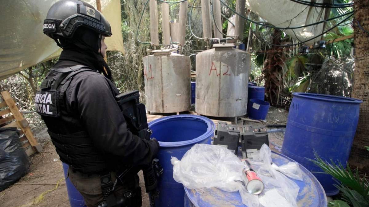 Sinaloa. Laboratorio clandestino