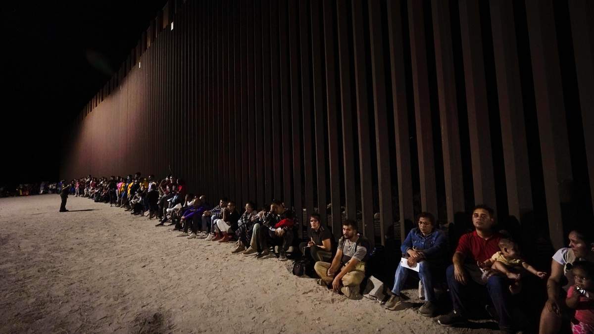 Migrantes en Yuma, Arizona