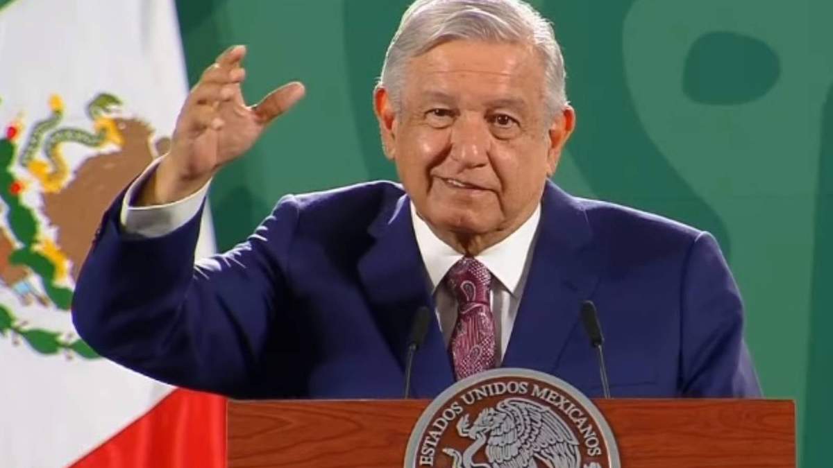 El presidente López Obrador