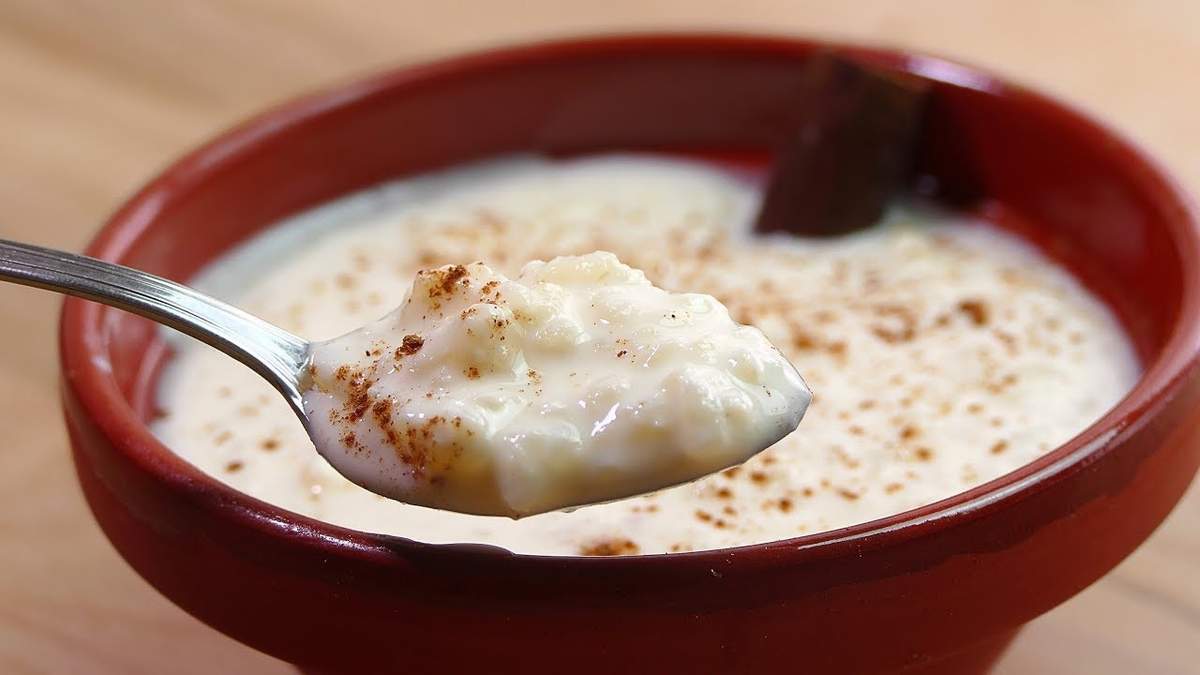 Arroz con leche con receta de Doña Petrona. Fuente: (Instgram)