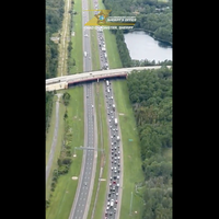 Huyen de Florida por el huracán Milton de categoría 5 (Video)