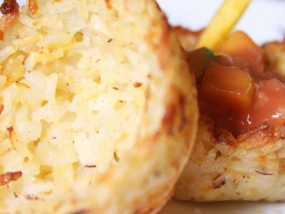 Saludable y delicioso: si te sobró arroz, hacé estas canastitas fáciles, rápidas y sin gluten