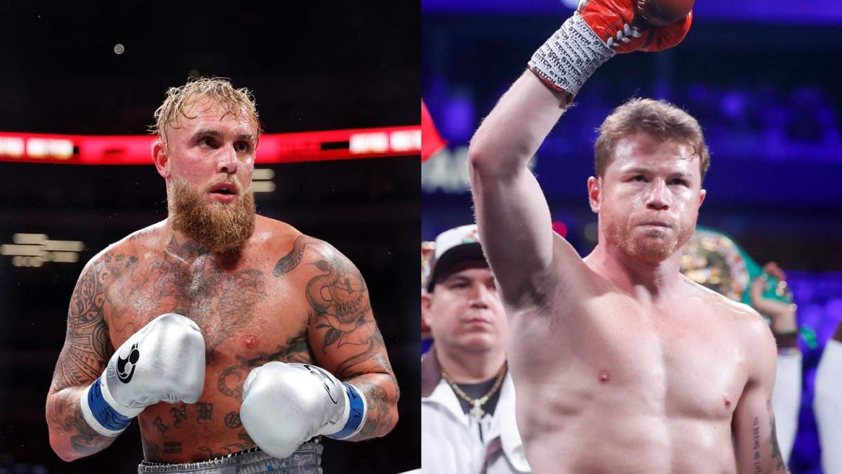Jake Paul y Canelo Álvarez. Fuente: (X)
