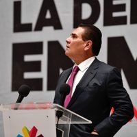 Aureoles anuncia que llevará a Europa pruebas de la "narcoelección" en Michoacán