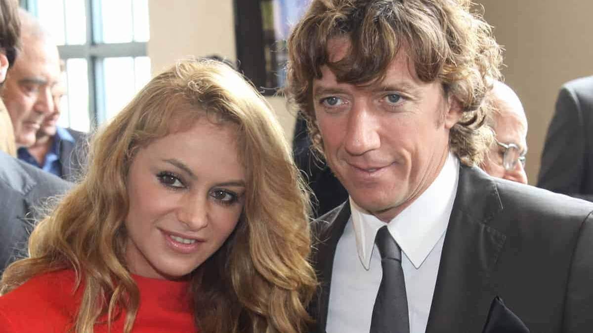 Nicolás Vallejo Nágera y Paulina Rubio. Fuente: (Instagram)