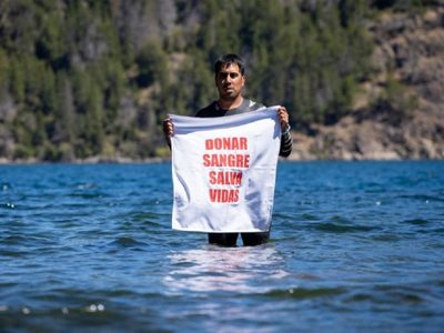 El atleta neuquino Martín Zubiría correrá más de 200 kilómetros para concientizar sobre la donación de sangre