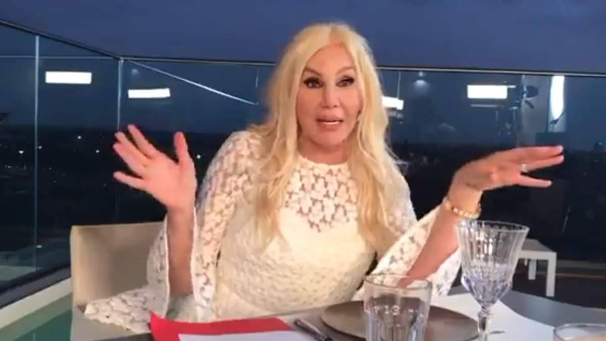La conductora argentina Susana Giménez