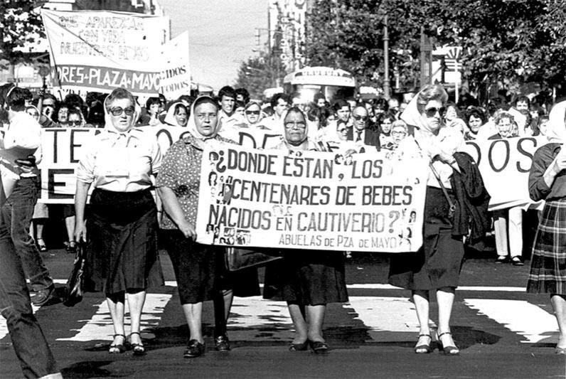 Las Abuelas de Plaza de Mayo Crédito Gobierno de Argentina.