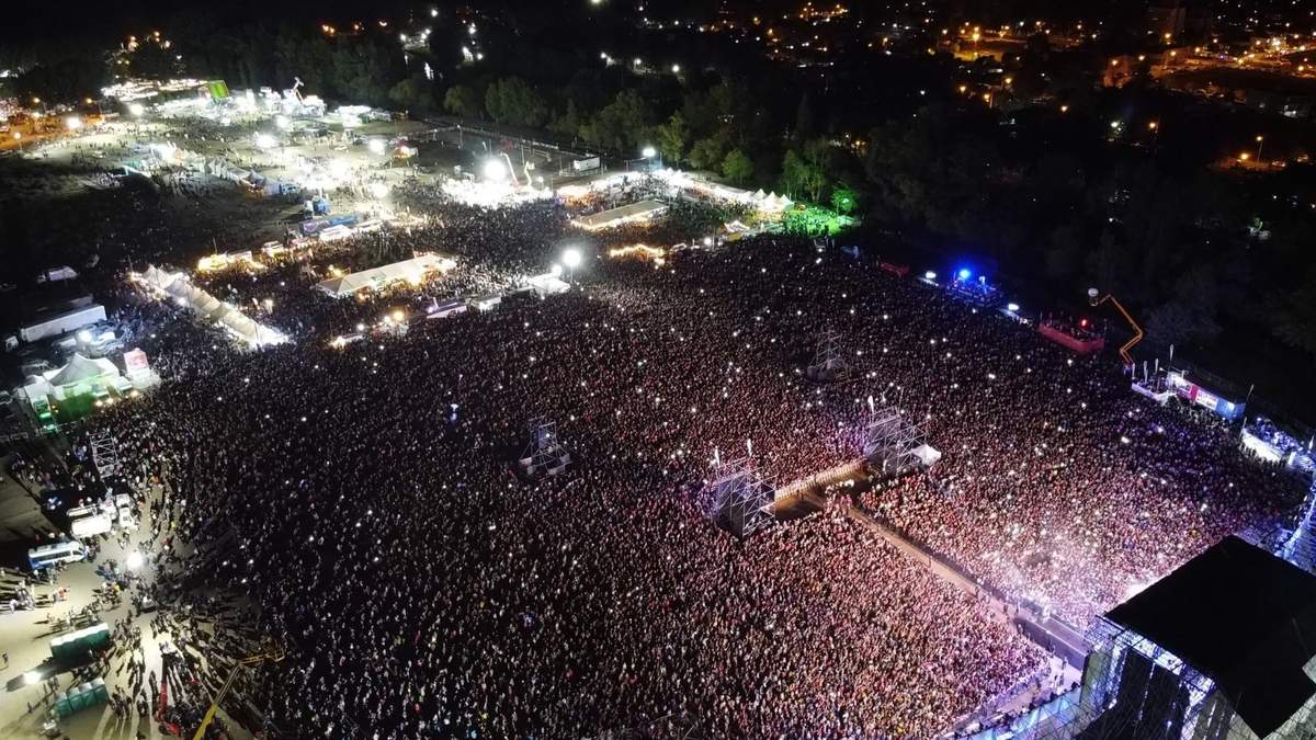 Edición pasada de la Fiesta de la Confluencia. Fuente: (Twitter)