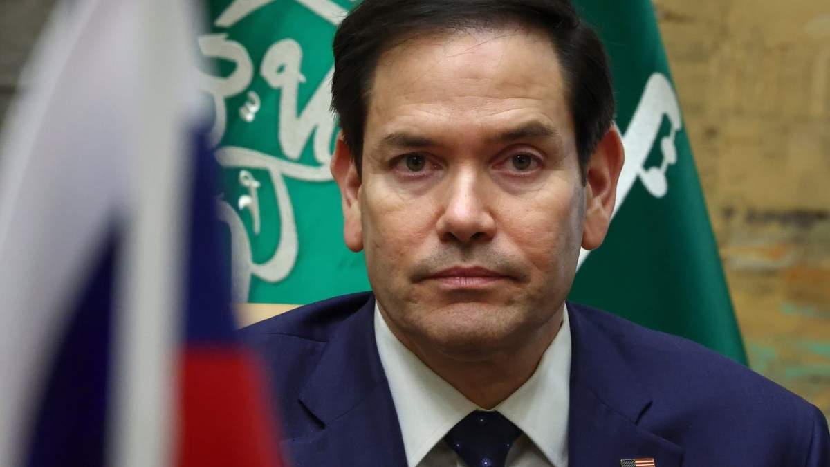 El secretario de Estado Marco Rubio en Riad, Arabia Saudí, el 18 de febrero del 2025