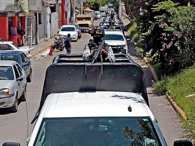 Desde hace tres meses sólo los militares patrullan las calles