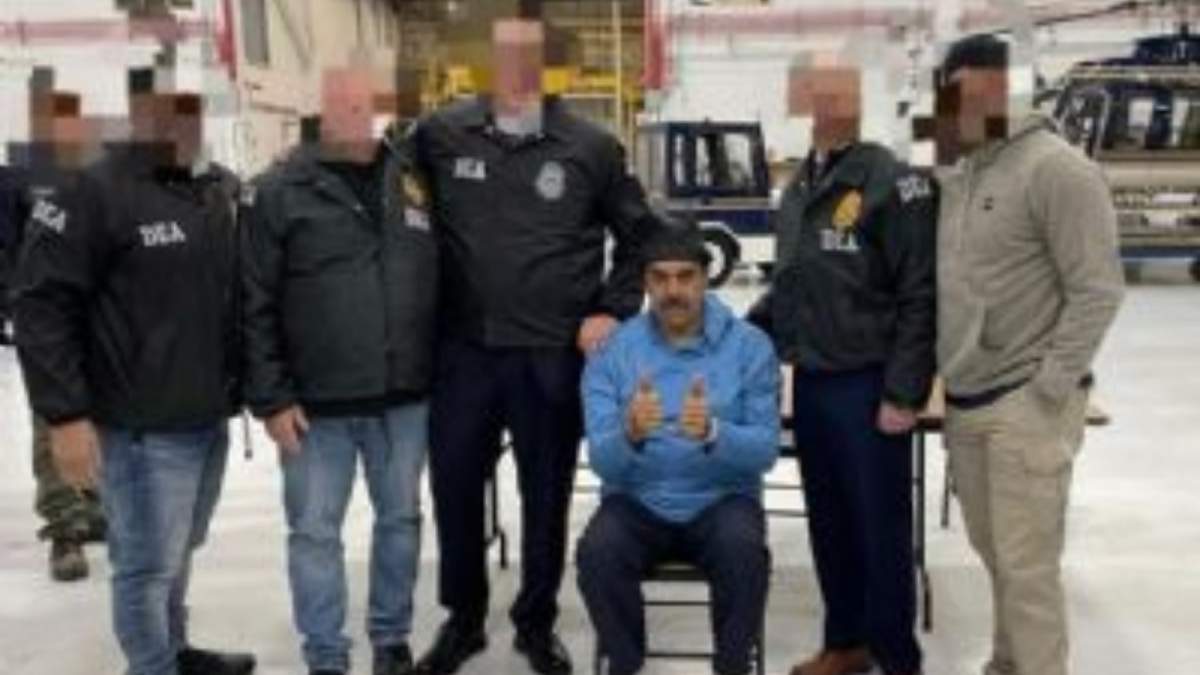 Nicolás Maduro capturado por EU