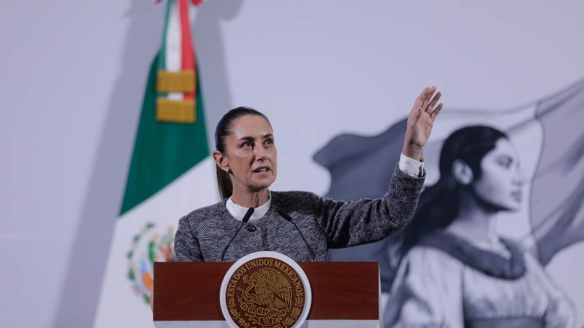 La presidenta de México, Claudia Sheinbaum