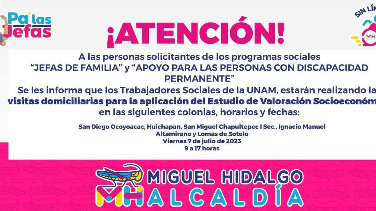 Promoción del programa