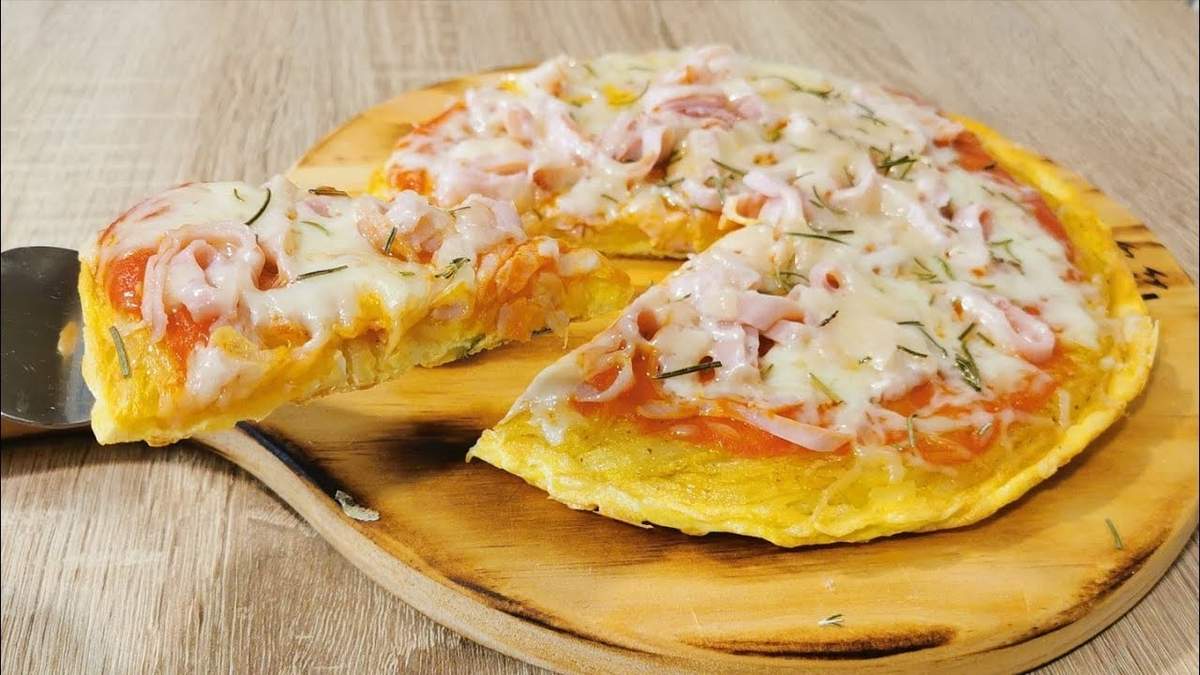 Pizza de papa. Fuente: (Instagram)