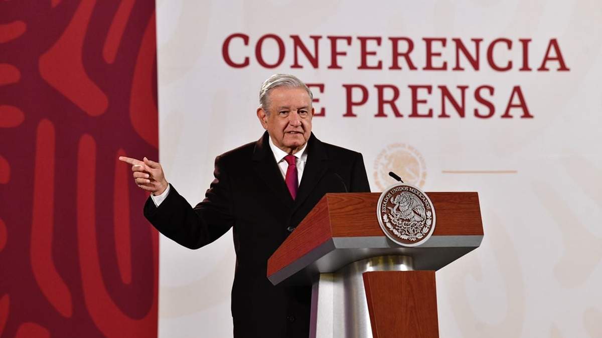 El presidente López Obrador