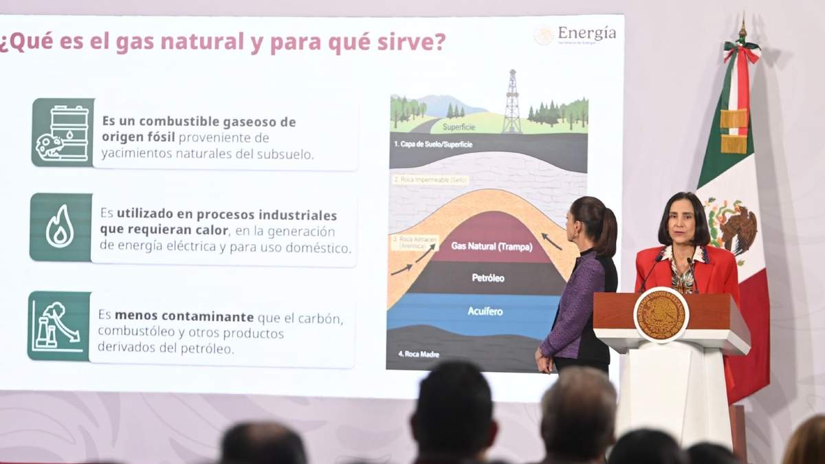 La presidenta Claudia Sheinbaum y la secretaria de Energía, Luz Elena González Escobar, presentaron el miércoles la estrategia para fortalecer la soberanía energética