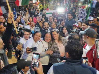 Dos ministros de la Corte dan espaldarazo en plantón de empleados del PJF en el Senado (Video)
