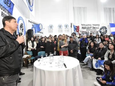 Rucci encabezó un acto de Fuerza Neuquina y Federal: “Escribamos juntos una página de la historia”