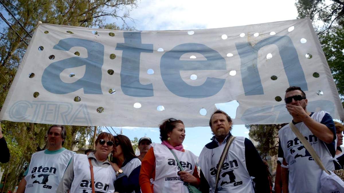 ATEN (Asociación de los Trabajadores de la Educación de Neuquén). Fuente: (Twitter)