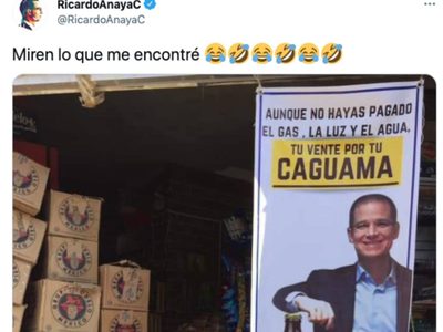 Ricardo Anaya intenta reírse de sí mismo... y desata más burlas en su contra