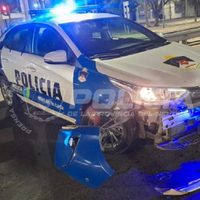 Caos en Avenida Mosconi: manejaba a contramano un auto robado y desató una violenta fuga