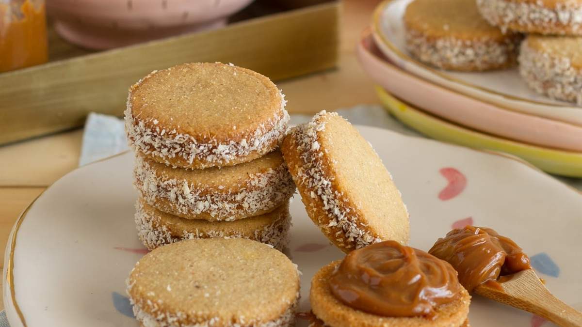 Alfajores keto. Fuente: (The Bread Dealer)