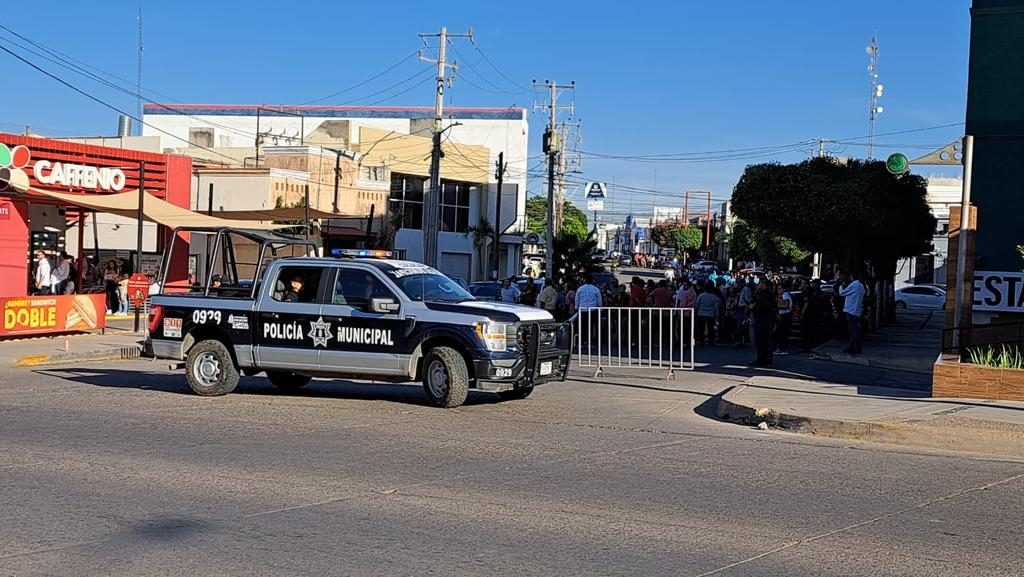 Sinaloa Calles cerradas
