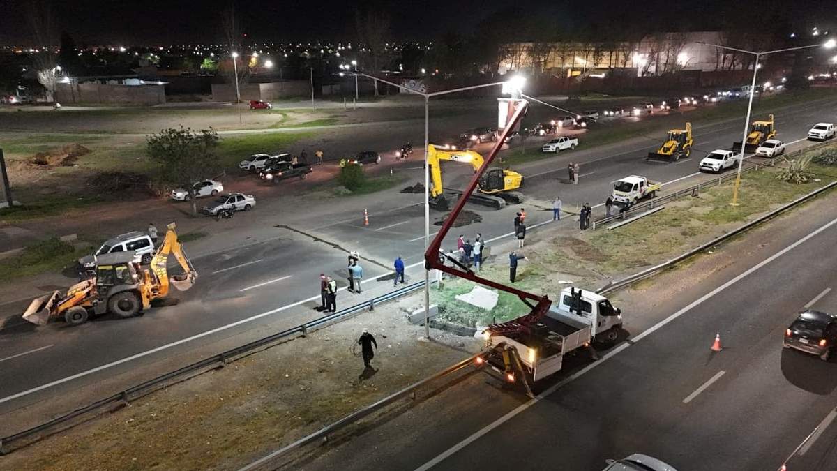 Siguen los trabajos de reparación hasta el viernes.