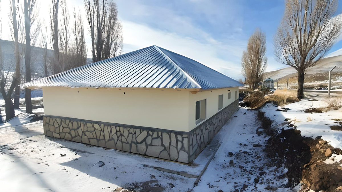 El campamento en la Ruta Provincial 46. Fuente: (Twitter)