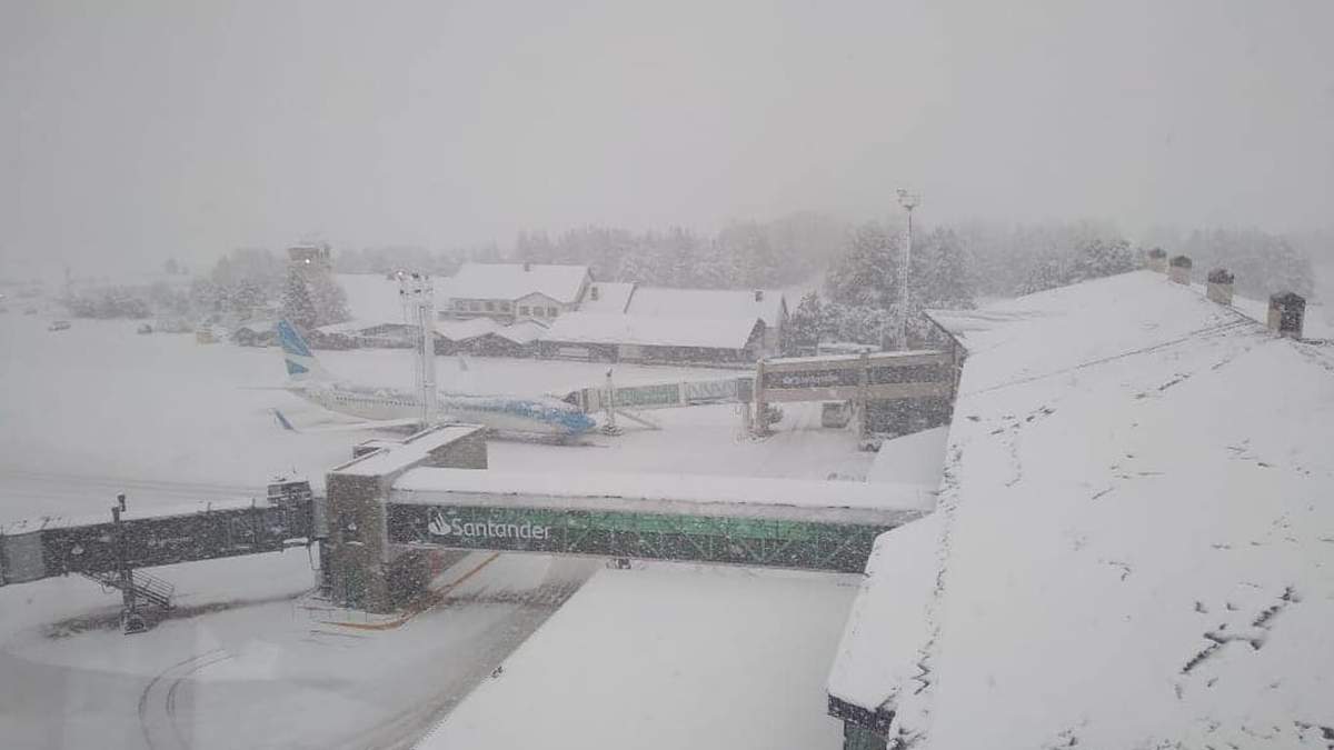 El Aeropuerto de Bariloche. Fuente (Facebook).