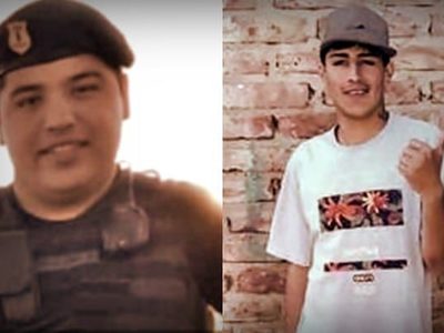 "Búsqueda frenética": Este es el sospechoso del crimen del policía en Cutral Co