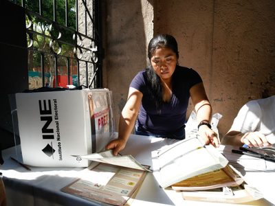 Masiva participación electoral en la CDMX bajo un calor de 31 grados