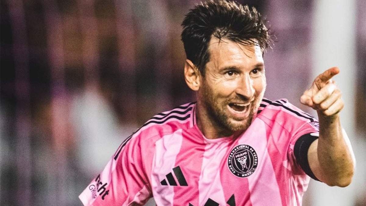 Lionel Messi suma 20 goles en la temporada de la MLS.