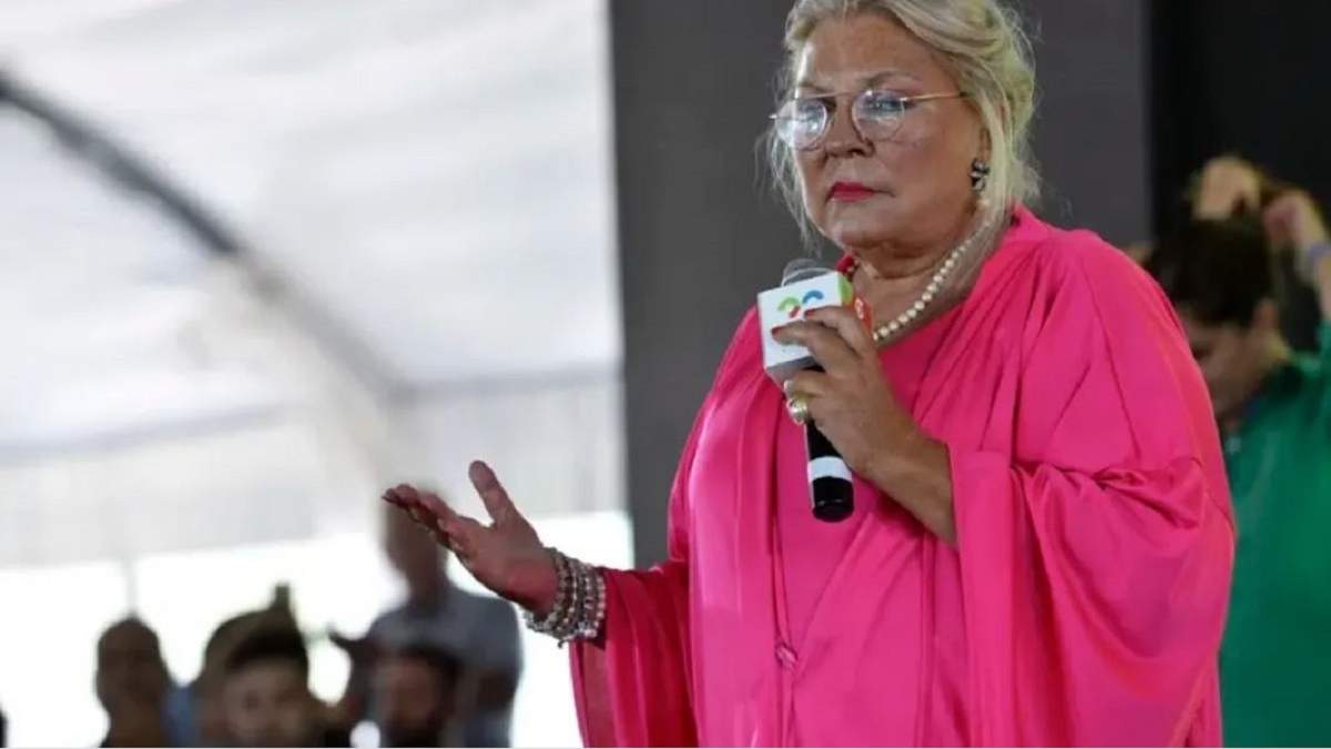 Elisa Carrió, líder de la Coalición Cívica. Fuente: (Ámbito)