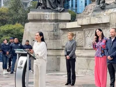 Sandra Cuevas anuncia que ganó la impugnación por el Ángel de la Independencia