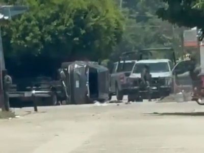Se enfrentan marinos y presuntos integrantes del Cártel de Sinaloa en Chiapas