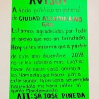 El narco dejaría de cobrar cuota anual a productores de Tierra Caliente