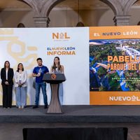 Presentan Samuel y Mariana el pabellón parque del agua, cultura y tradición de Nuevo León