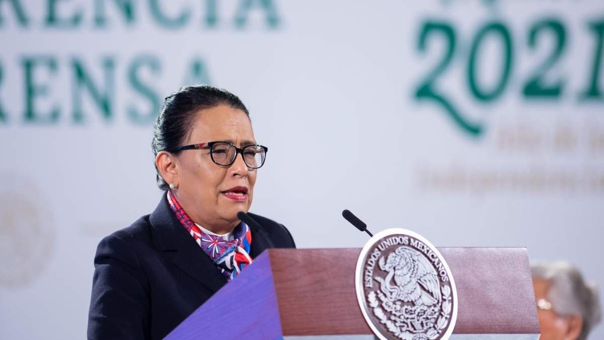 La titular de la Secretaría de Seguridad y Protección Ciudadana (SSPC), Rosa Icela Rodríguez