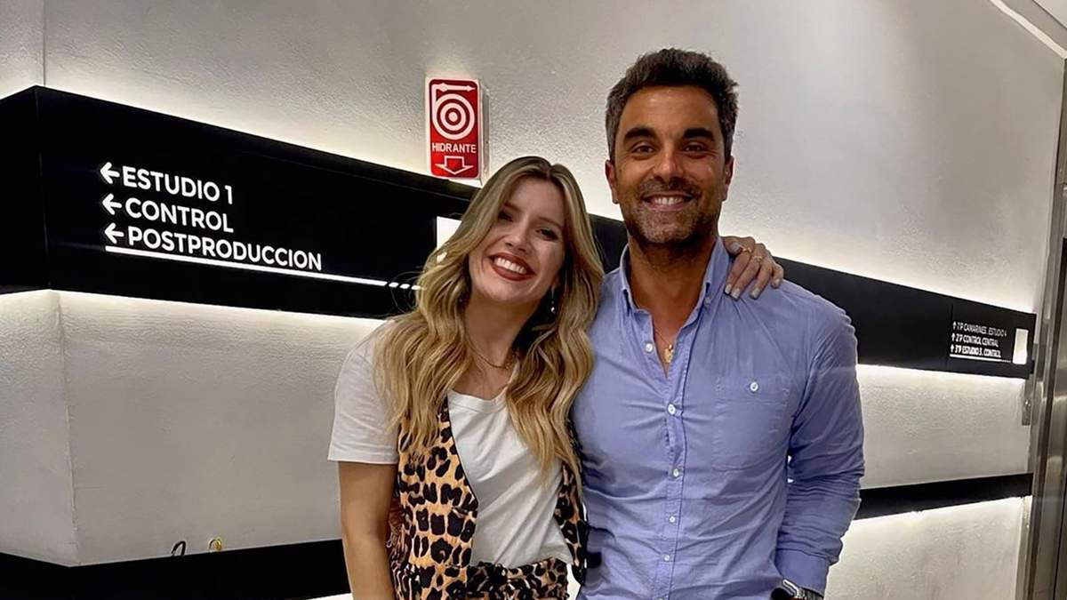 Laurita Fernández y Claudio "Peluca" Brusca. Fuente: (Instagram)